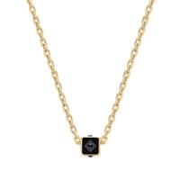 Collana Sagapo Uomo Cube in Acciaio Cristallo SCU03 - SCU03